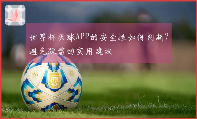 世界杯买球APP的安全性如何判断？避免踩雷的实用建议